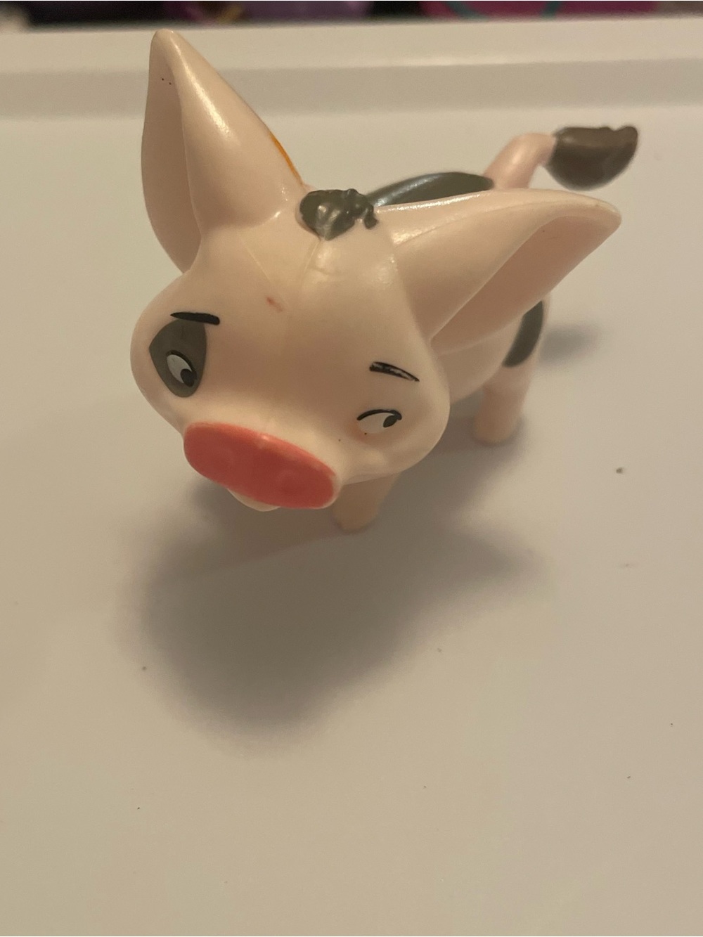 DISNEY MOANA PUA the Pig toy white and gray